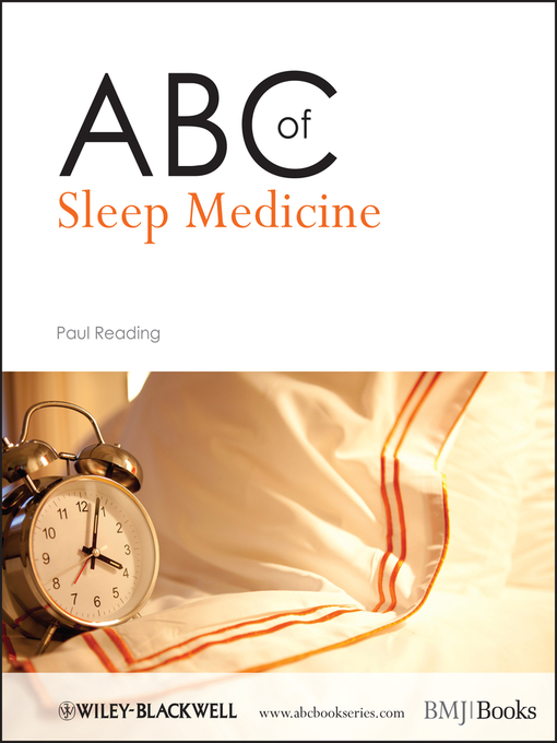 Title details for ABC of Sleep Medicine by Paul Reading - Available